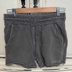 YoungLA Charcoal Drawstring Lounge Shorts